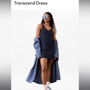 Athleta Navy Transcend Dress